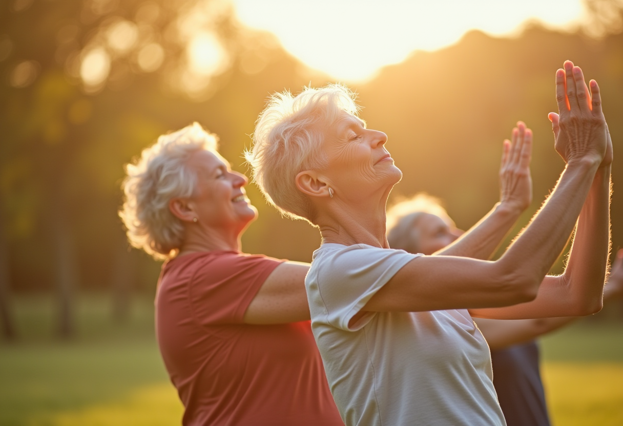 Йога практика за възрастни